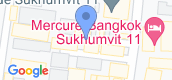 地图概览 of The Key Premier Sukhumvit 