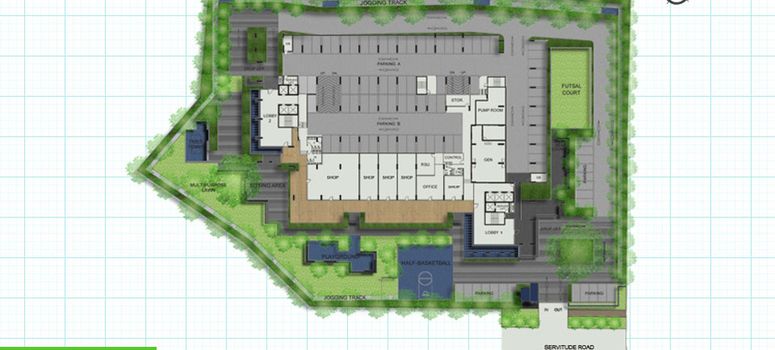 Master Plan of เดอะ เบส สุขุมวิท 77 - Photo 1