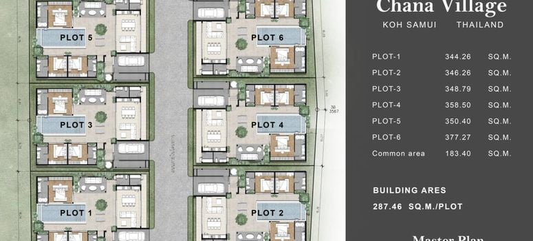 Master Plan of ชนา วิลเลจ - Photo 1