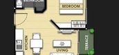 Unit Floor Plans of City Garden Tropicana