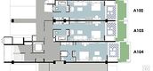 Планы этажей здания of Diamond Suites Resort Condominium
