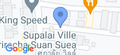 Map View of Supalai Ville Sriracha-Suan Suea