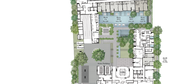 Master Plan of เดอะ รีเซิร์ฟ สุขุมวิท 61 - Photo 1