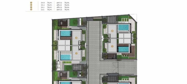 Master Plan of มอลตัน ไพรเวท เรสซิเดนซ์ อารีย์ - Photo 1