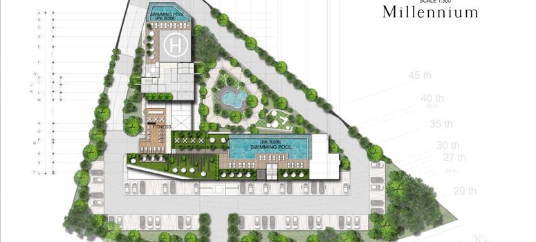 Master Plan of Arcadia Millennium Tower - Photo 1