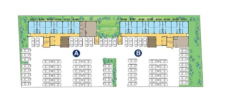 Master Plan of เดอะ คิวบ์ รามคำแหง - Photo 1