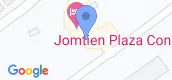 Map View of Jomtien Plaza Condotel