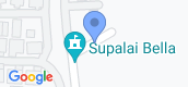 Map View of Supalai Bella Suratthani 