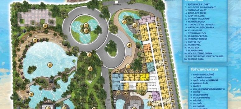 Master Plan of Grand Solaire Pattaya - Photo 1