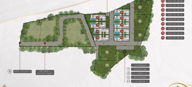 Master Plan of Layalina Hill Villas - Photo 1