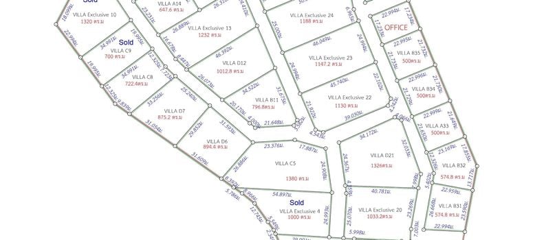 Master Plan of White Beach Villas - Photo 1