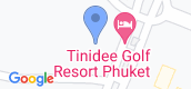 Map View of Tinidee Golf Resort Phuket