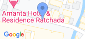 地图概览 of Amanta Ratchada