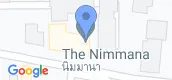 地图概览 of The Nimmana Condo