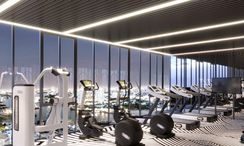 Photo 3 of the Communal Gym at One Altitude Charoenkrung