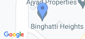 मैप व्यू of Binghatti Heights