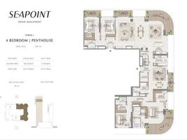 3 Bedroom Apartment for sale at Seapoint, EMAAR Beachfront, Dubai Harbour