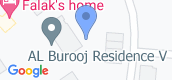 지도 보기입니다. of Al Burooj Residence V
