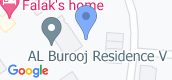 Map View of Al Burooj Residence V