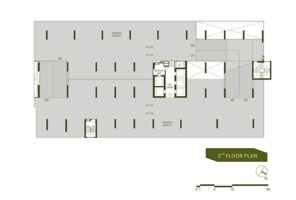 Building Floor Plan of เดอะ เบส วงศ์สว่าง - ชั้น 2