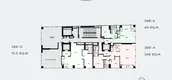 Планы этажей здания of Tonson One Residence