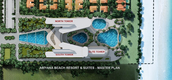 Master Plan of Ariyana Beach Resort & Suites