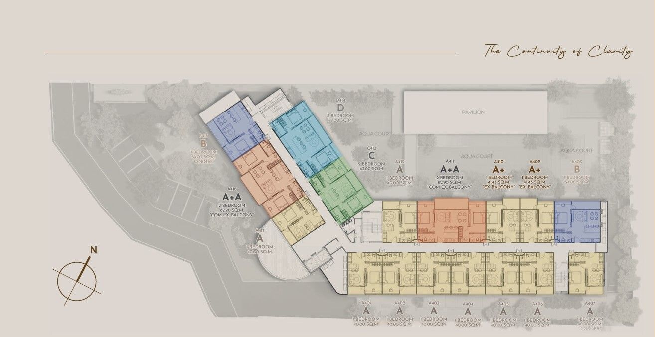 Building Floor Plan of เซลีน วงศ์อมาตย์ - ชั้น 4