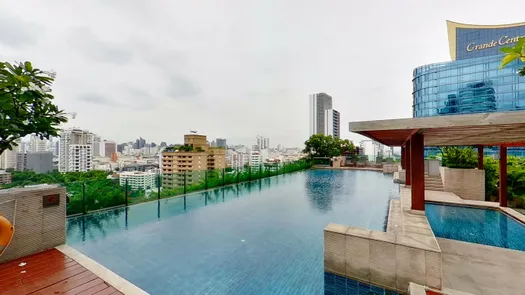 3D视图 of the Communal Pool at Eight Thonglor Residence