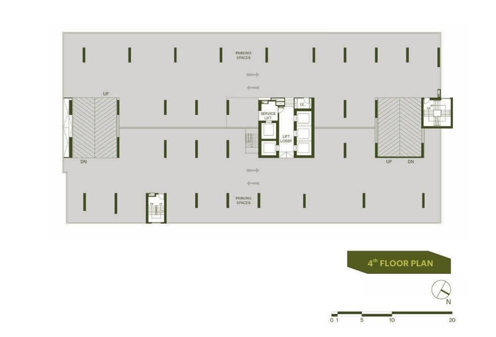 Building Floor Plan of เดอะ เบส วงศ์สว่าง - ชั้น 4