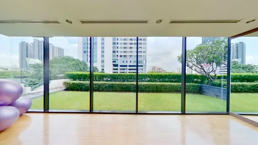 Vista en 3D of the Yoga Area at Villa Asoke