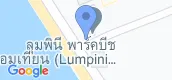 Map View of Lumpini Park Beach Jomtien