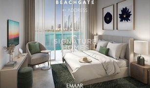 EMAAR Beachfront, दुबई Beachgate by Address में 3 बेडरूम अपार्टमेंट बिक्री के लिए