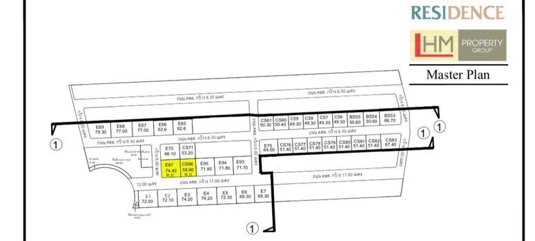 Master Plan of La Vallee Residence - Photo 1