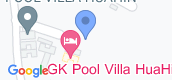 Map View of GK Pool Villa HuaHin
