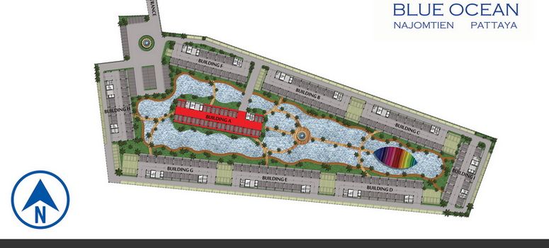 Master Plan of Blue Ocean Pattaya - Photo 1