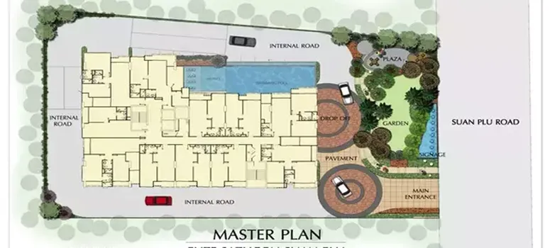 Master Plan of ศุภาลัย เอลีท สาทร-สวนพลู - Photo 1