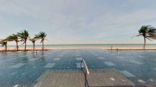 3D视图 of the Piscine commune at Boathouse Hua Hin