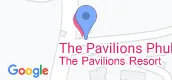 地图概览 of The Pavilions Phuket