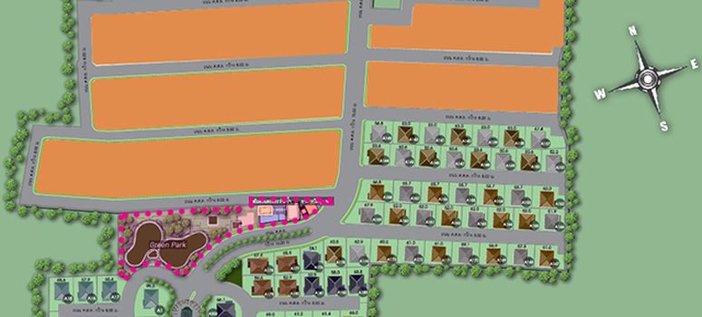 Master Plan of วิลล่า การ์เด้น 3 - Photo 1