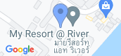 地图概览 of My Resort at River