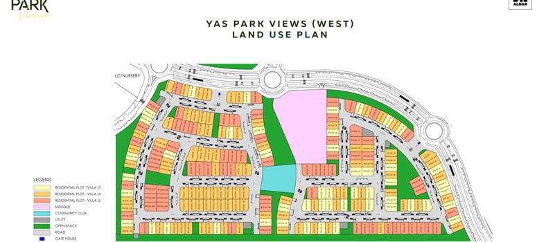 Master Plan of Yas Park Views - Photo 1