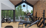 Communal Gym at The Peaceful Villas