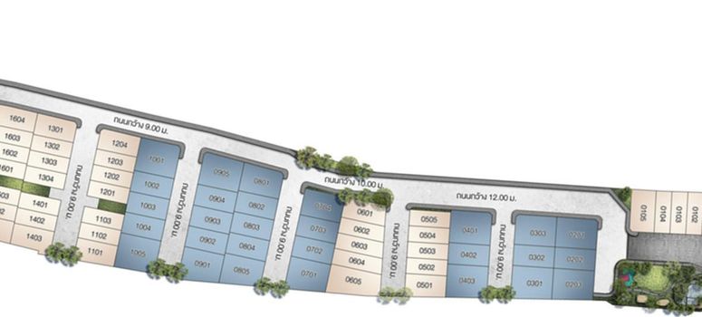 Master Plan of เดมี สาธุ 49 - Photo 1