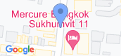 地图概览 of HYDE Sukhumvit 11 by Ariva