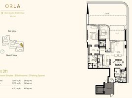 2 Schlafzimmer Appartement zu verkaufen im Orla by Omniyat, The Crescent