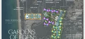 Генеральный план of Gardens of Eden - Park Residence