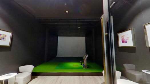 3D视图 of the Golf Simulator at Hyde Sukhumvit 11