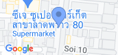 Map View of Baan Klang Muang S-Sense Rama 9 Ladprao