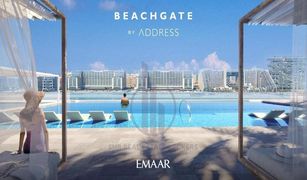 EMAAR Beachfront, दुबई Beachgate by Address में 2 बेडरूम अपार्टमेंट बिक्री के लिए