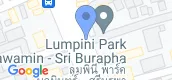 Map View of Lumpini Park Nawamin-Sriburapha